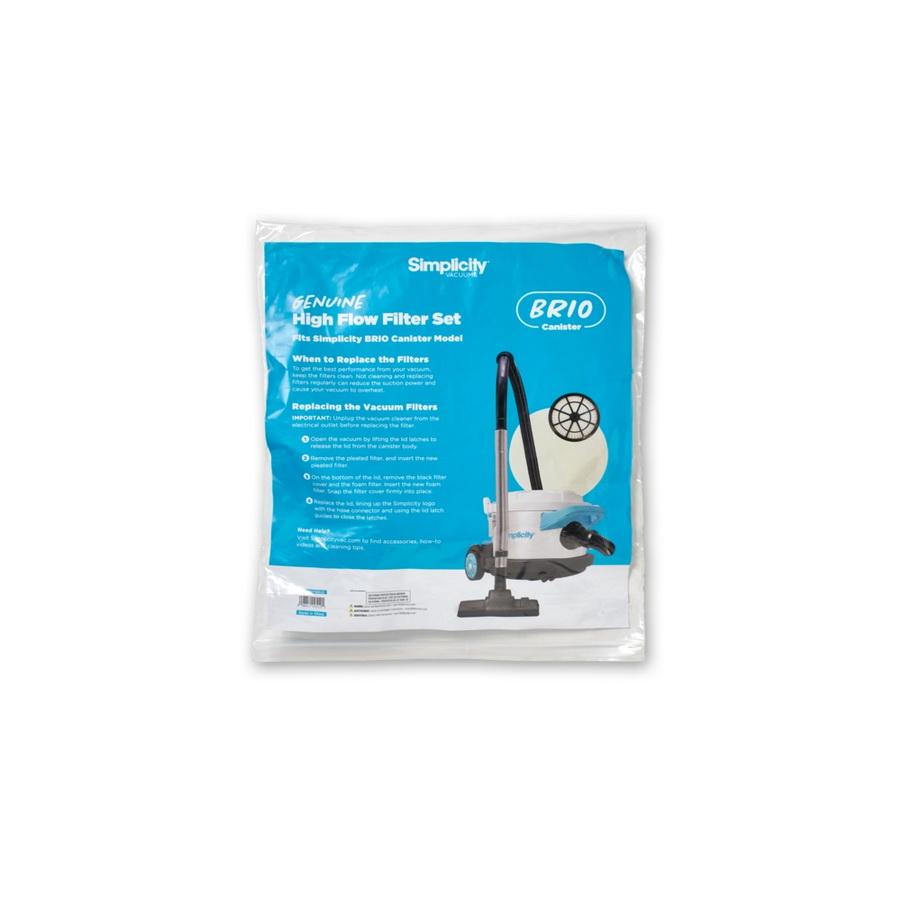 Simplicity Brio Replacement HighFlow Filter Set Allergy Buyers Club