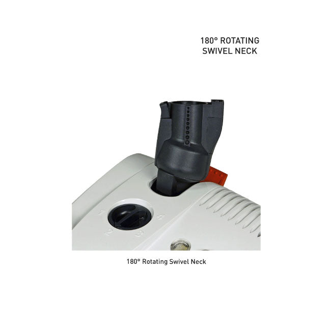 SEBO ET Power Head with on/off Switch for D4, E3, K3, C3.1, and Felix Vacuums