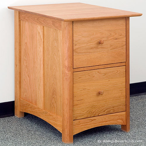 Solid wood filing clearance cabinet 2 drawer