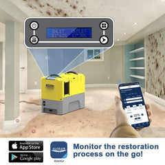 Alorair Storm LGR Extreme Smart App Control 180 PPD Dehumidifier with Pump