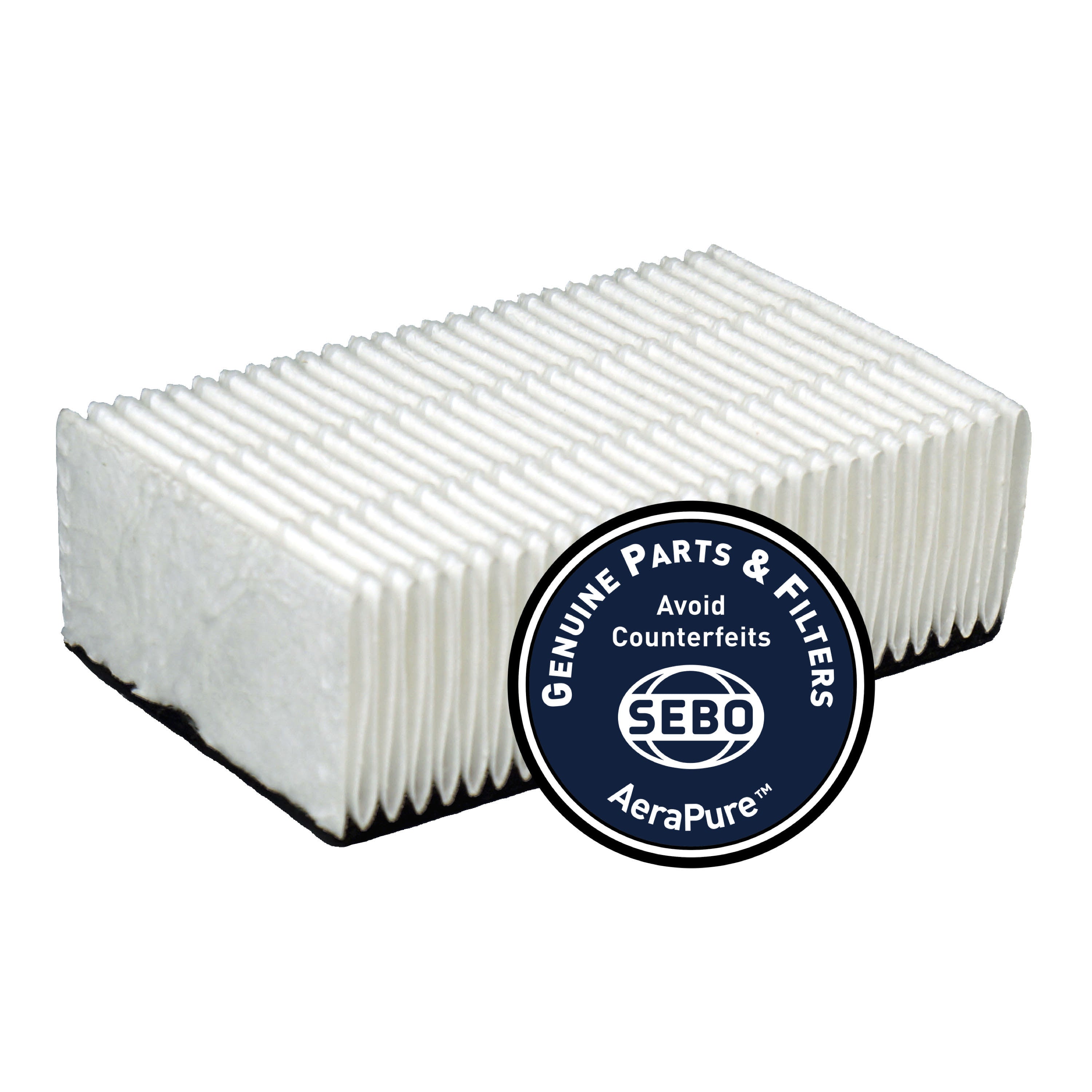 SEBO Exhaust Filter - S Class (insert), for 300 and 350 MECHANICAL