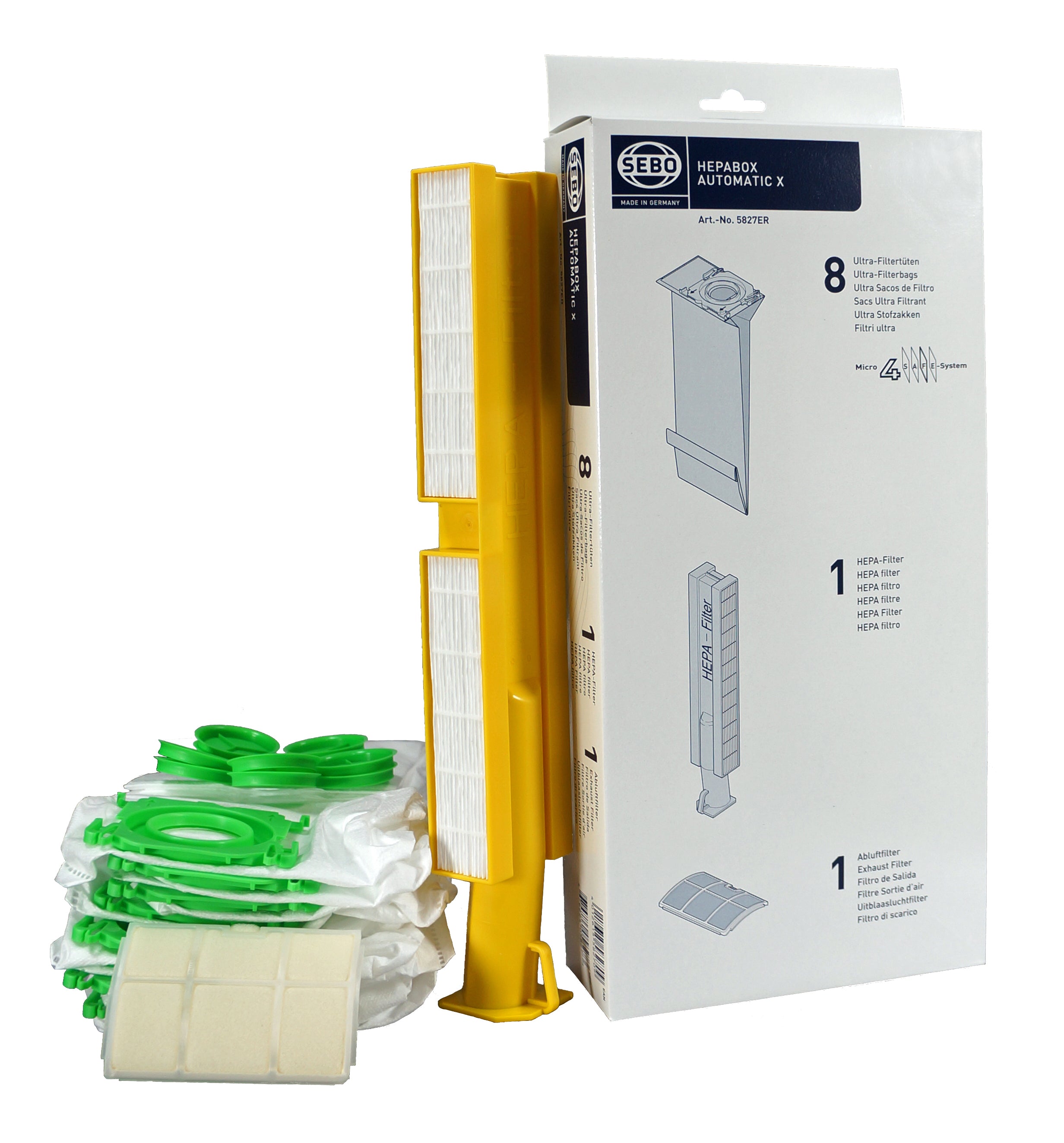 SEBO HEPA Service Box X4/X5, X1/X2