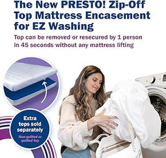 CleanRest Presto! Quilted Waterproof Mattress Encasement
