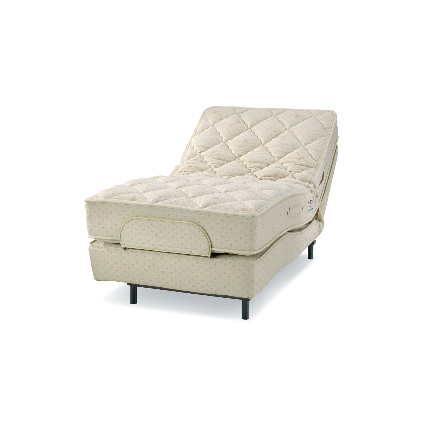 Royal-Pedic Adjustable Electric Bed With Quilt Top Mattress