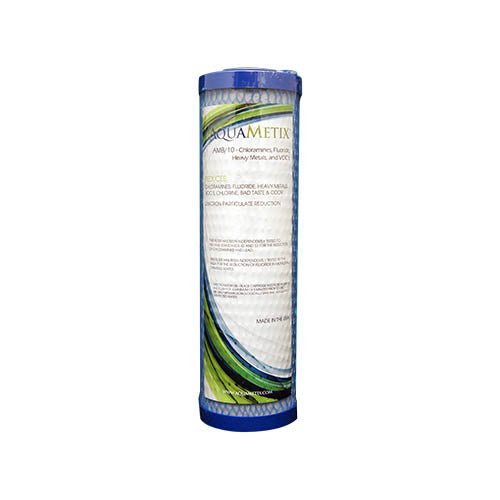 Aquametix® Chloramine, Fluoride, Lead Reduction Replacement Filter - Pressure Point of Use