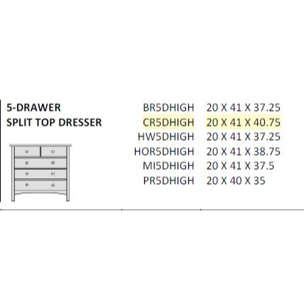 Vermont Furniture Craftsman Dresser