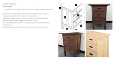 Vermont Furniture Craftsman Dresser