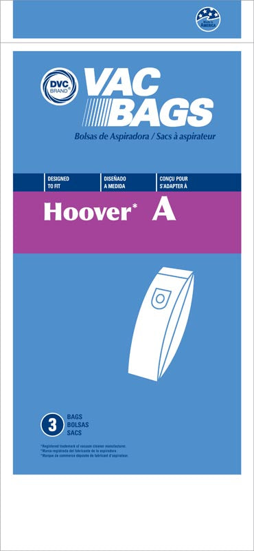 Hoover Paper Vacuum Replacement Bag - 3 pack