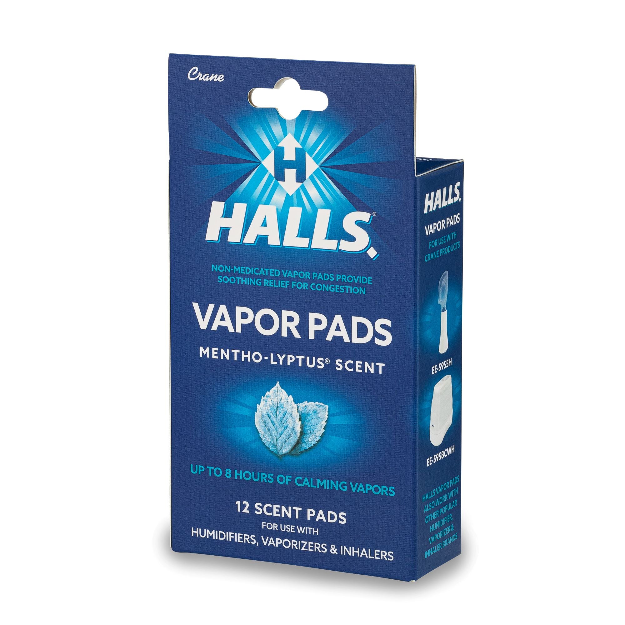 Crane x HALLS Universal Vapor Pads