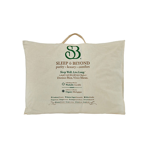 Sleep & Beyond Certified Organic Wool Pillow