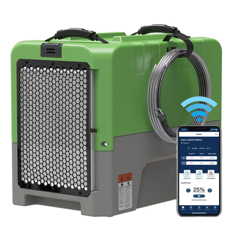Alorair Storm LGR Extreme Smart App Control 180 PPD Dehumidifier with Pump