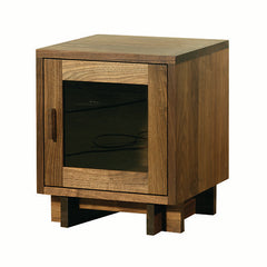 Vermont Furniture Skyline Nightstand with Glass Door