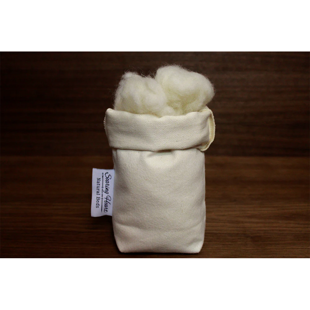 Soaring Heart Organic Wool Pillow