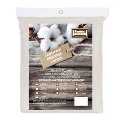 AllergyCare™ Organic Cotton Zippered Mattress Encasement