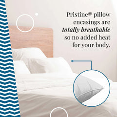 AllergyCare Pristine® Allergen Barrier Zippered Pillow Covers (Pair)