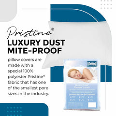 AllergyCare Pristine® Allergen Barrier Zippered Pillow Covers (Pair)