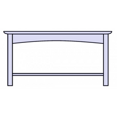 Vermont Furniture Square Coffee Table