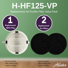 Hunter Replacement Filter Value Pack for HP125