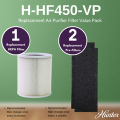 Hunter Replacement Filter Value Pack for HP450UV