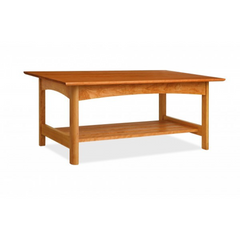 Vermont Furniture Heartwood Coffee Table with Slatted Shelf