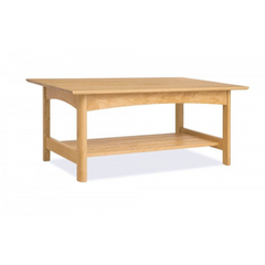 Vermont Furniture Heartwood Coffee Table with Slatted Shelf