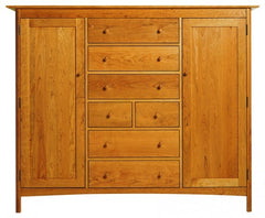 Vermont Furniture Heartwood Bedroom 7 Drawers 2 Doors Storage Chest