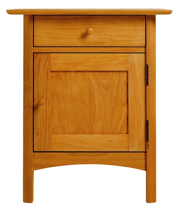 Vermont Furniture Heartwood One Drawer One Door Nightstand