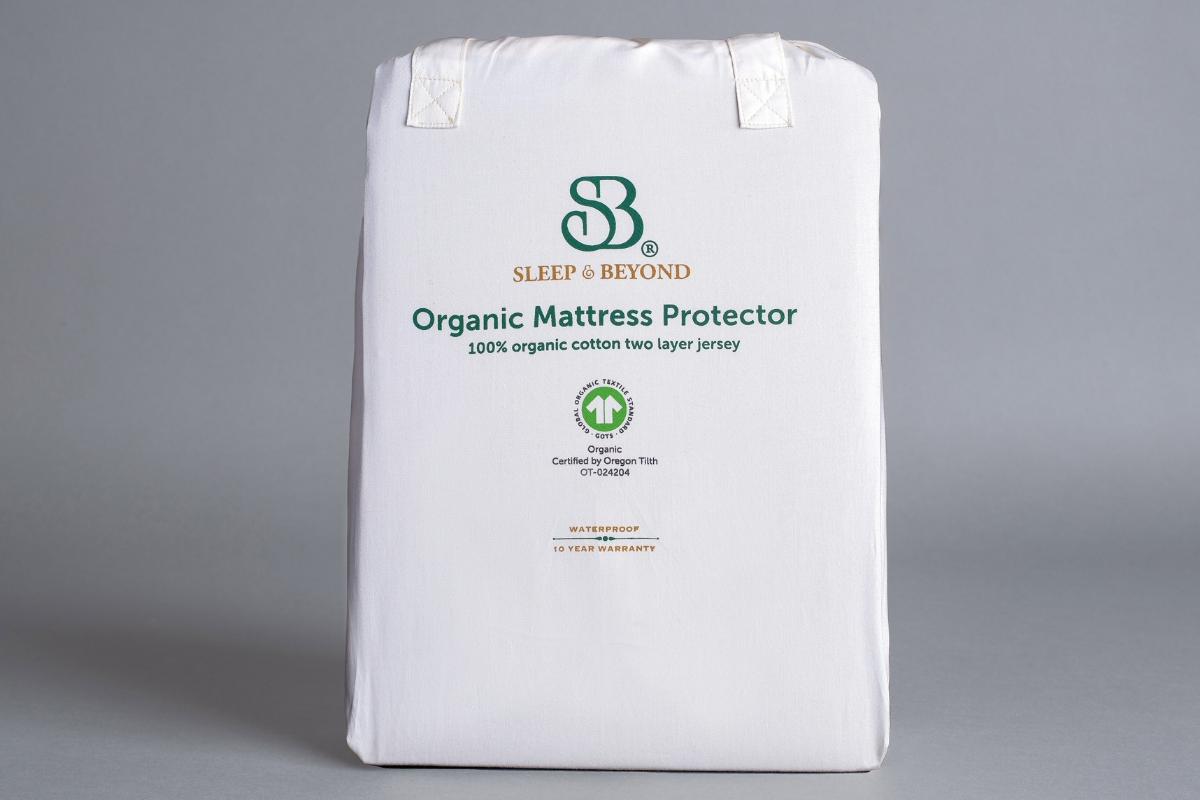 Sleep & Beyond Organic Cotton Waterproof Mattress Protector