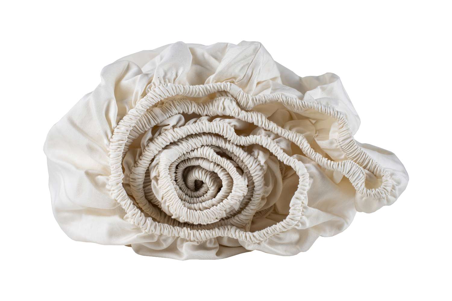 Sleep & Beyond 100% Organic Cotton Sateen Fitted Sheet