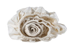Sleep & Beyond 100% Organic Cotton Sateen Fitted Sheet