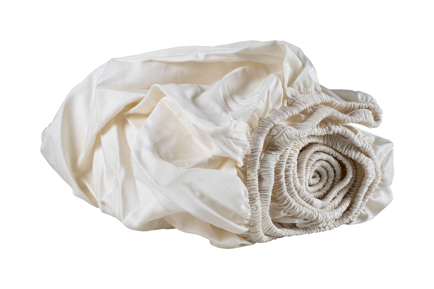 Sleep & Beyond 100% Organic Cotton Sateen Fitted Sheet