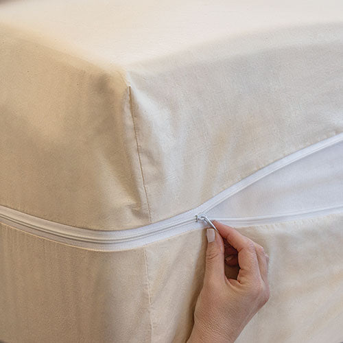 AllergyCare™ Organic Cotton Zippered Mattress Encasement