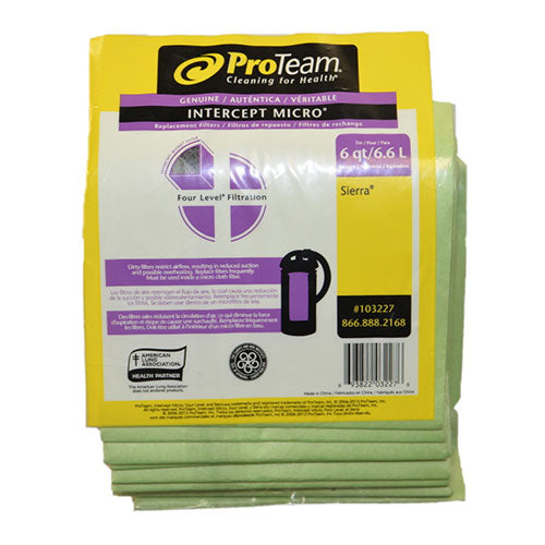 ProTeam® Sierra Backpack Vacuum Bags