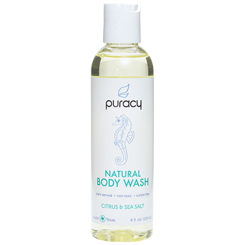 Puracy Natural Body Wash Travel Size