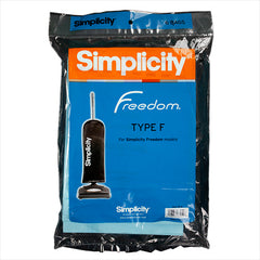 Simplicity Freedom Vacuum Bags - 6 pack 2 Ply F 24CS