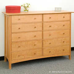 New England Wood Chatham 10-Drawer Dressers