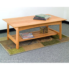 Vermont Furniture Heartwood Coffee Table with Slatted Shelf