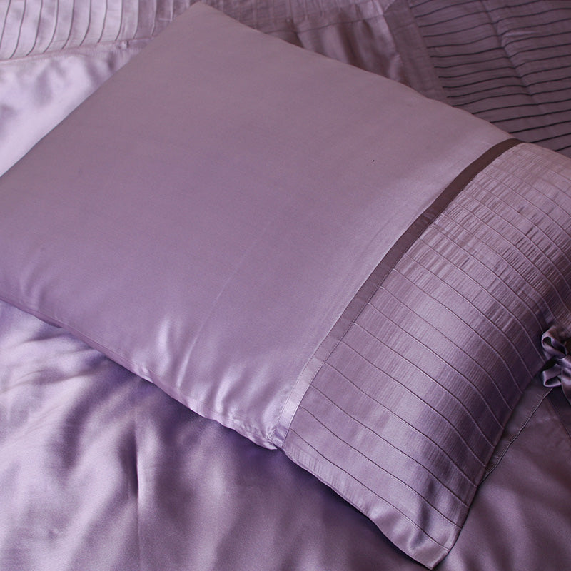 Kumi Kookoon French Pleat Silk Pillow Sham
